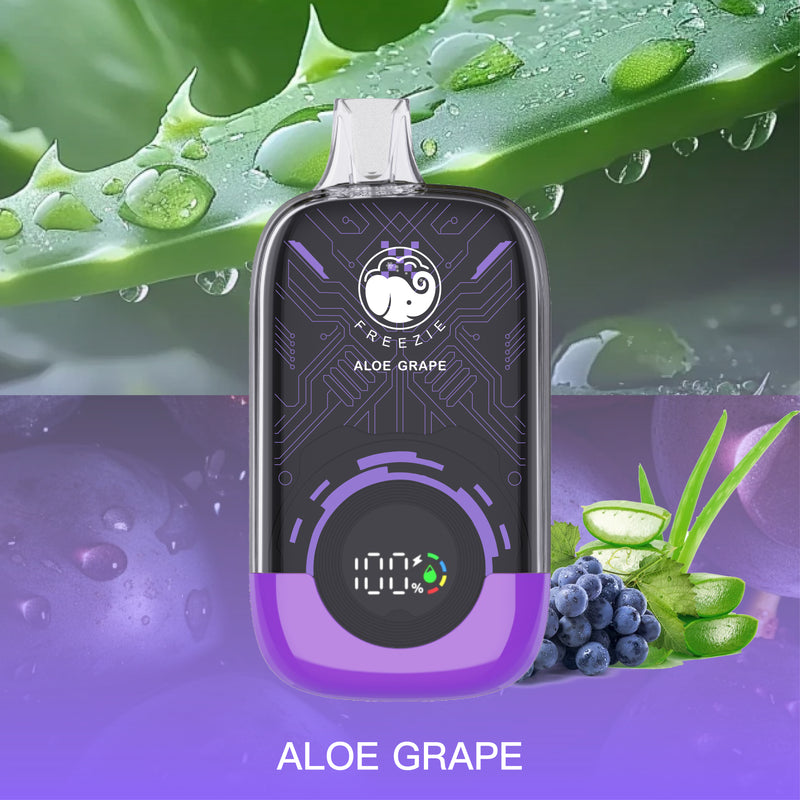 Aloe Grape Vape - 15000 Puffs Disposable