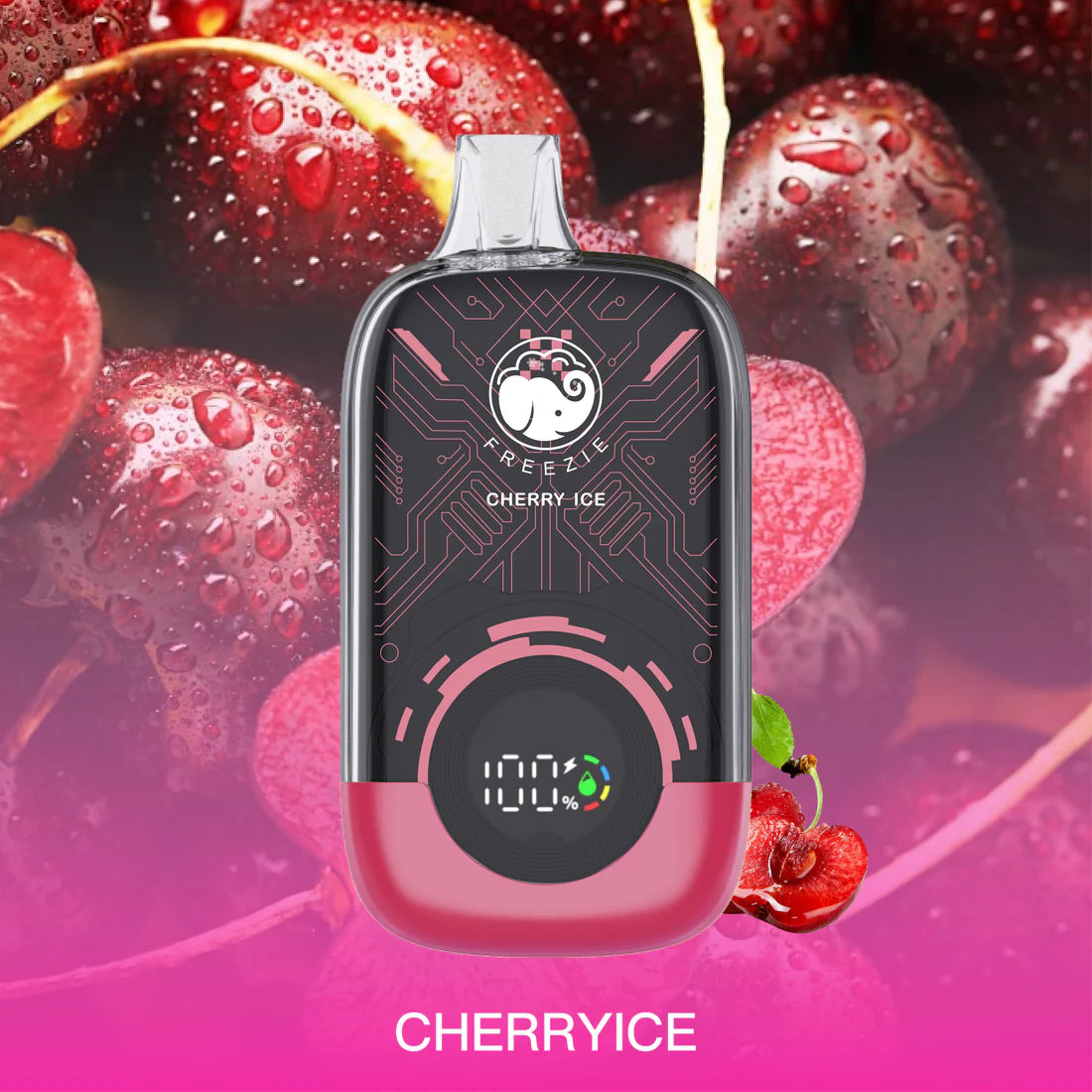 Freezie Cherry Ice Vape – 15000 Puffs Disposable