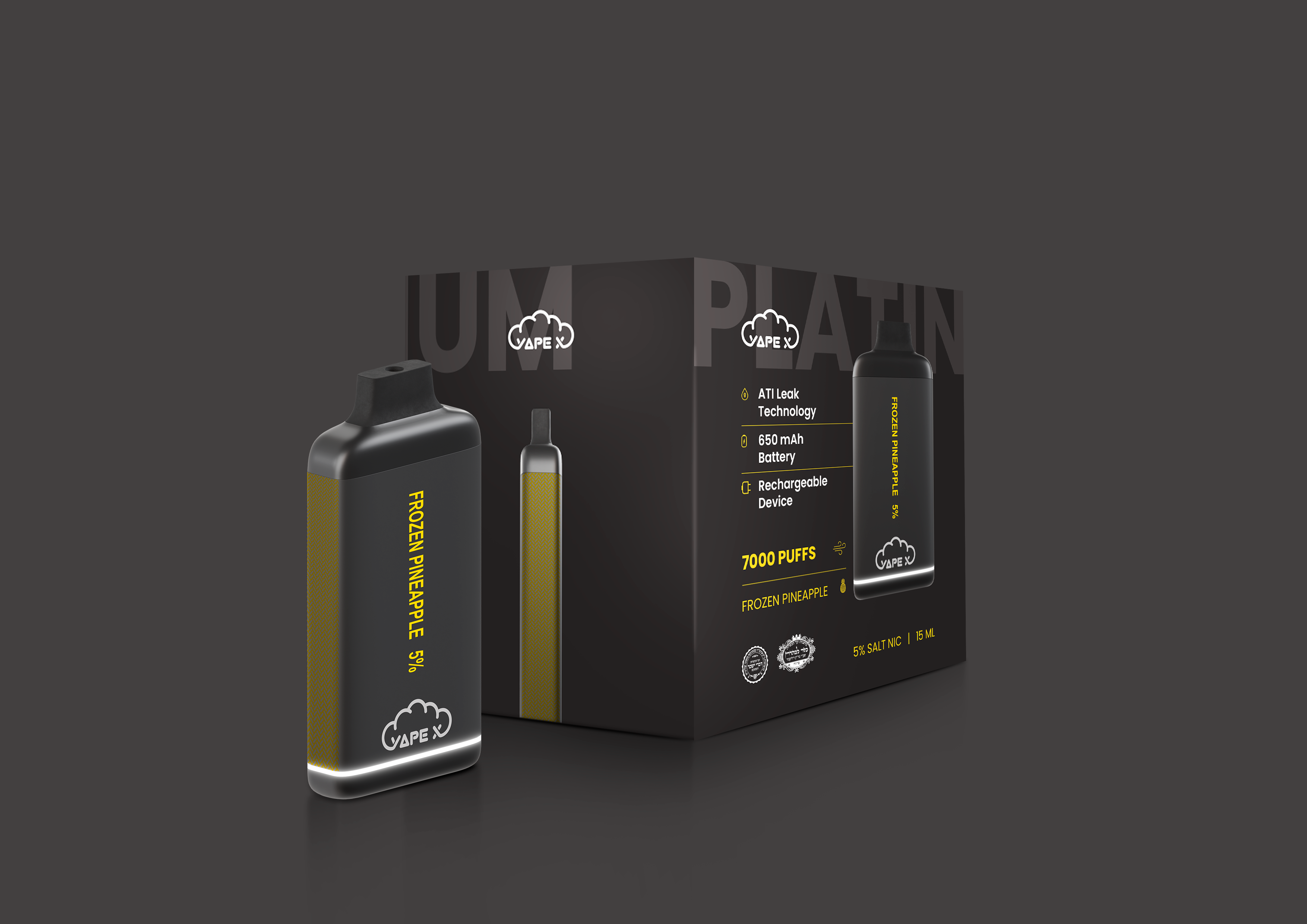 Frozen Pineapple - 5% Nicotine (10 Pack)